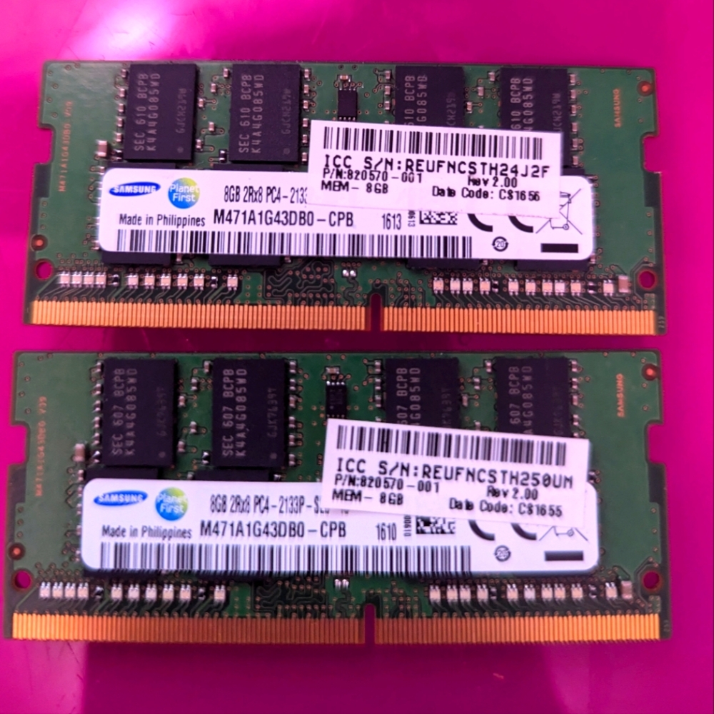 Samsung 16gb Ddr4 laptop ram